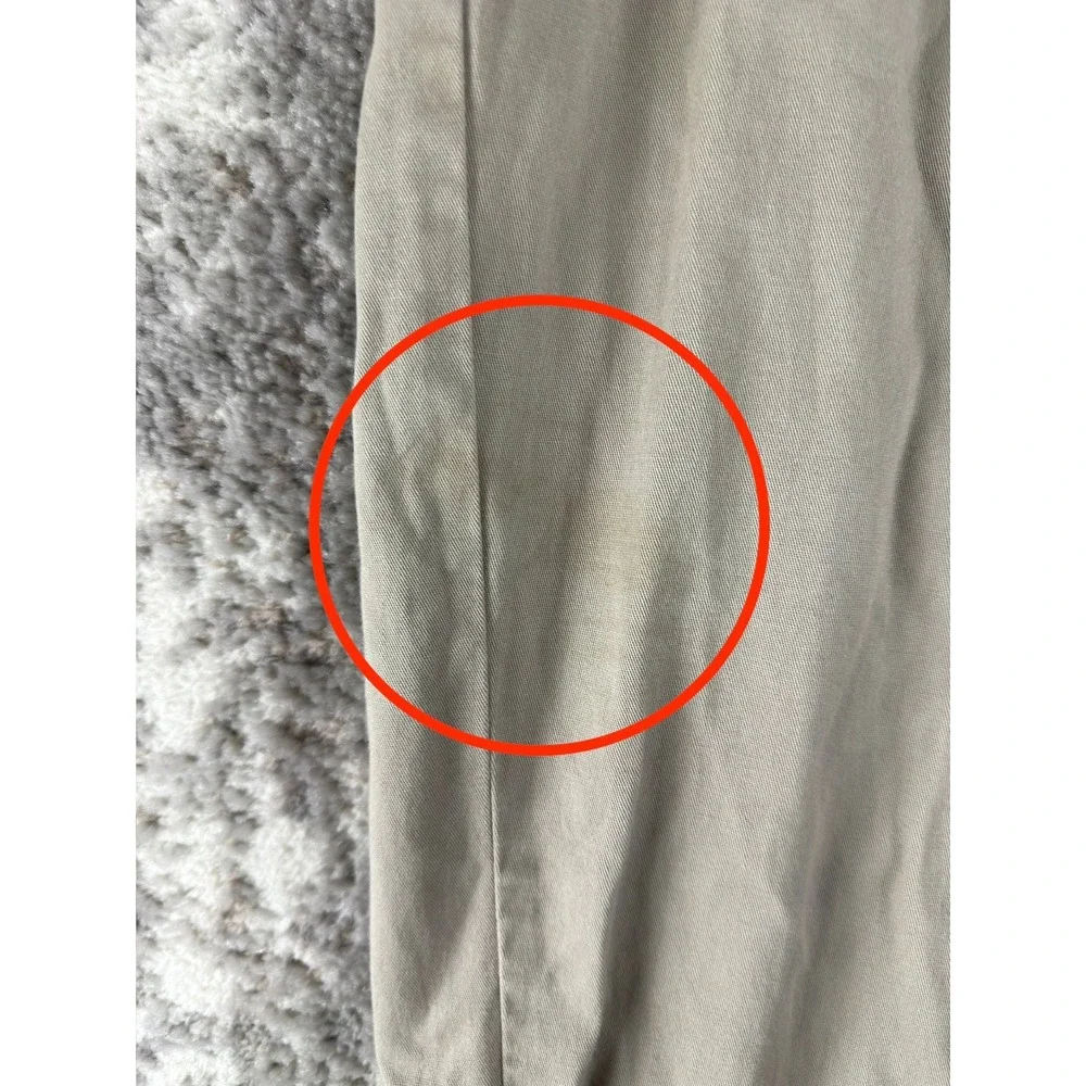 Chaps Girls Size 18 Khaki Chino Casual Workwear Trousers Pants Tan‎ Long Women
